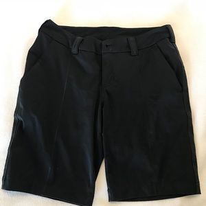 Lululemon black Bermuda shorts